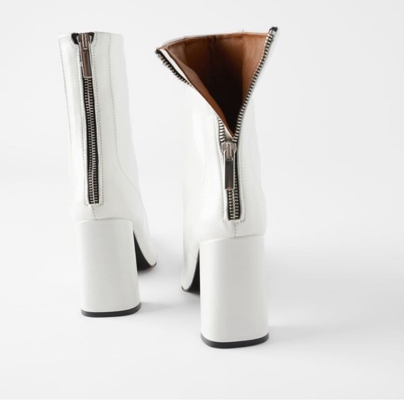 Zara block heel boots - Picture 3 of 8